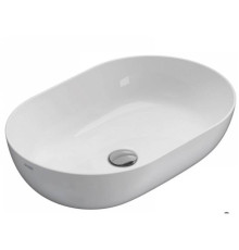 Раковина-чаша Globo T-Edge 60х41 см на столешницу белая B6O60.BI