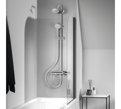 Душевая система Ideal Standard IdealRain Cerafine O со смесителем верхний душ 200 мм хром BC525AA