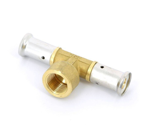 Тройник пресс Henco ВР 16 x 1/2 x 16 мм 13P-160416