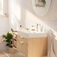 Смеситель для раковины Hansgrohe Rebris S 110 с донным клапаном хром 72517000
