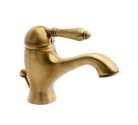 Смеситель для раковины Nicolazzi El Capitan однорычажный с донным клапаном бронза 3402BZ75