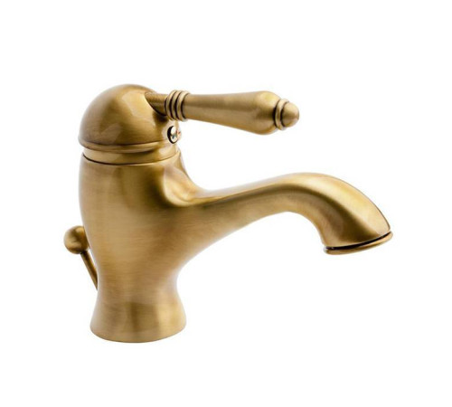 Смеситель для раковины Nicolazzi El Capitan однорычажный с донным клапаном бронза 3402BZ75