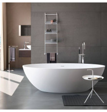 Ванна отдельностоящая Gruppo Treesse Carezza 170х80х52 см белый матовый V307BO