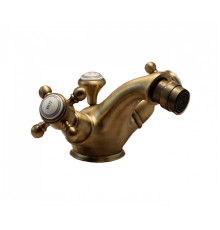 Смеситель для биде Alpi London двуручковый цвет бронза LO41321BR