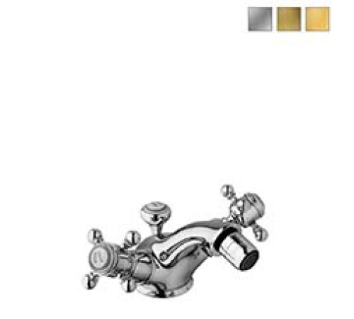 Смеситель для биде Alpi London двуручковый цвет хром LO41321CR