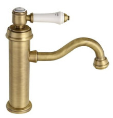 Смеситель для раковины Alpi London на 3 отверстия цвет бронза LO41476BR