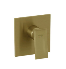 Смеситель для душа Kludi DECUS встраиваемый на 1 потребителя Brushed Gold 54755N075