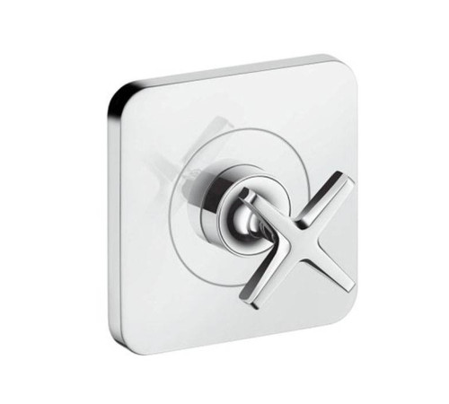 Запорный вентиль Axor Citterio E 12x12 см скрытый монтаж хром 36771000