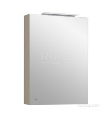 Шкаф зеркальный Roca Oleta правый 500x700x137 мм LED-подсветка капучино матовый A857644515
