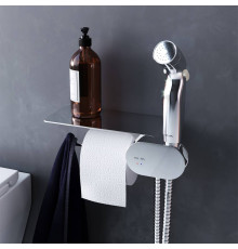 Смеситель встраиваемый с гигиеническим душем и полкой AM.PM Like F0202600