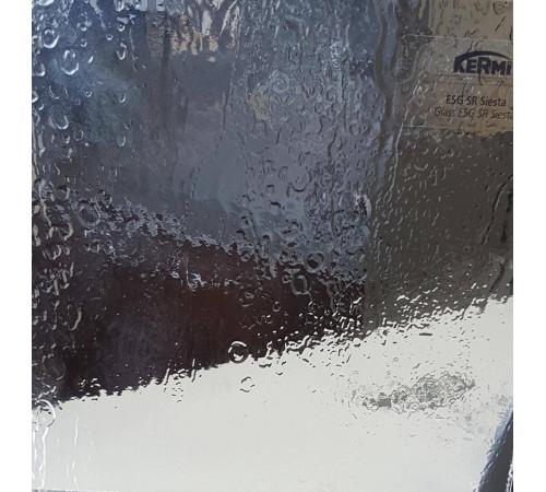 Стенка боковая для душевой двери Kermi Atea 1000x1850 мм серебро стекло Siesta Kermiclean AT TWD 10018 VWK