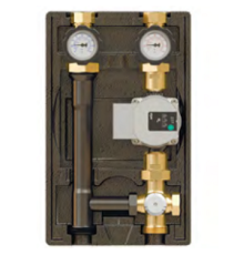 Насосная группа смесительная ELSEN DN 25 с насосом Wilo Yonos-Para RS15/6 RKA термостатическая 25-55 °C EFG25.33