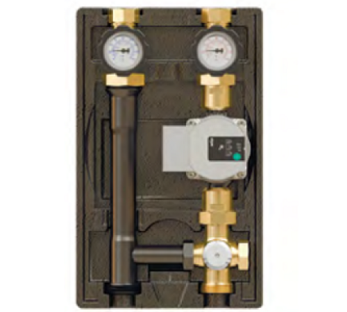 Насосная группа смесительная ELSEN DN 25 с насосом Wilo Yonos-Para RS15/6 RKA термостатическая 25-55 °C EFG25.33