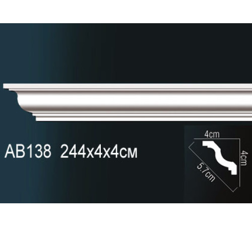Карниз потолочный Perfect AB138 100x100x2000 мм AB138