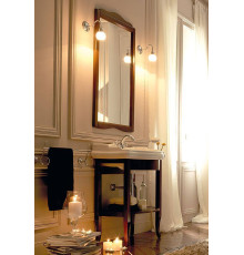 Комплект мебели для ванной Kerasan Retro 69 см напольный открытый орех 104601/731340/735040