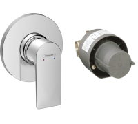 Смеситель для душа Hansgrohe Rebris E однорычажный скрытого монтажа хром 72658000
