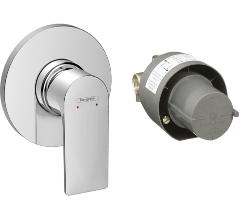 Смеситель для душа Hansgrohe Rebris E однорычажный скрытого монтажа хром 72658000