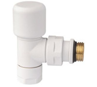 Вентиль термостатический угловой FAR 1/2 x M24x19 белый матовый FL 0144 12P