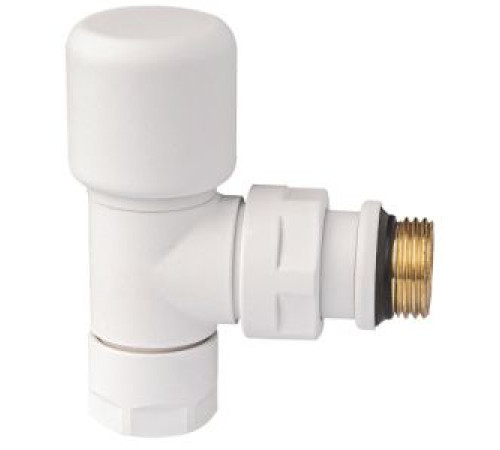 Вентиль термостатический угловой FAR 1/2 x M24x19 белый матовый FL 0144 12P