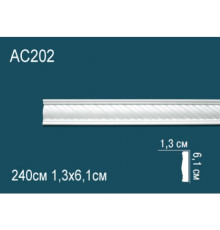 Молдинг Perfect полиуретановый с орнаментом AC202
