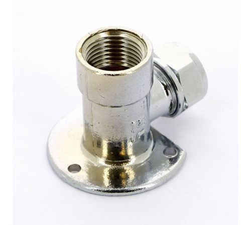 Водорозетка обжимная Tiemme 15x1/2 хромированная 1130074