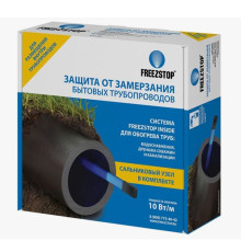 Кабель нагревательный саморегулирующийся Freezstop Inside 10 Вт/м 10 м для установки внутри трубы 506135