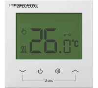 Термостат электронный Теплолюкс Pontus с дисплеем белый 507686