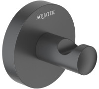 Крючок Aquanet Оберон матовый черный AQ4201MB