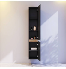 Шкаф-пенал подвесной AM.PM X-Joy правый черный матовый M85ACHR0306BM