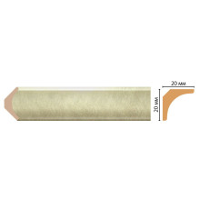 Плинтус DECOMASTER D133-373/110 20х20х2000 мм D133-373/110