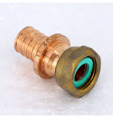 Муфта с накидной гайкой Rehau RAUTITAN RX+ 20-G 1/2 бронза 14563371001