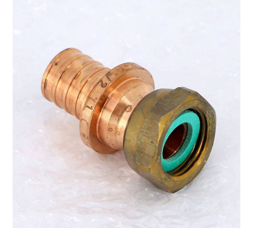 Муфта с накидной гайкой Rehau RAUTITAN RX+ 20-G 1/2 бронза 14563371001