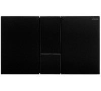 Панель смыва для унитаза Viega Prevista Visign for style 24 пластик черный 773304