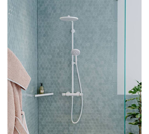Корзинка угловая Hansgrohe AddStoris белый матовый 41741700