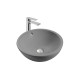 Раковина накладная AQUATON 440x440x175 мм матовый серый AQ5354-MG