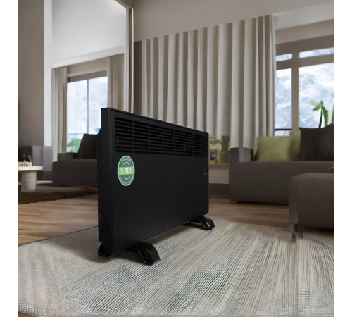 Конвектор электрический iVigo EPKE25 электронный термостат Вт Черный матовый EPKE25