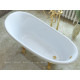 Ванна отдельностоящая Aquanet FAMILY STONE CLASSIC 1600х800 мм лапы золото 00368586