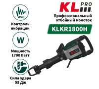 Отбойный молоток KLpro KLKRH Вт 85 Дж Hex 28 мм KLKRH