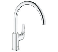 Смеситель для кухонной мойки GROHE BauCurve высокий излив хром 31536001