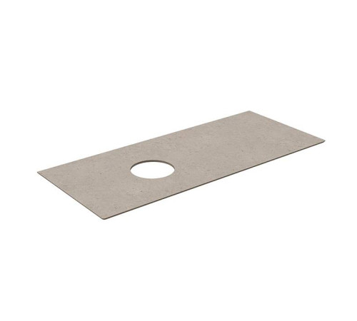 Столешница Kerama Marazzi Magica Риккарди 120 см для накладных раковин без отверстия бежевый матовый MA.1.0.SG540620R\120