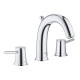 Смеситель для раковины Grohe BauClassic на 3 отверстия хром 20470000