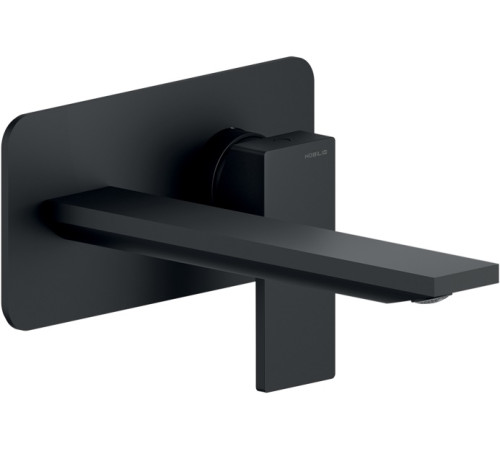 Смеситель для раковины Seven внешняя часть матовый черный SE124198/1BM