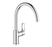 Смеситель для кухонной мойки GROHE BauFlow высокий излив хром 31538001