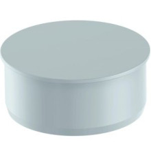 Заглушка канализационная Uponor Decibel 110 мм белая 1104794