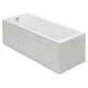 Ванна акриловая прямоугольная Santek Фиджи 180х80 см белая 1.WH50.1.706
