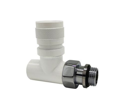 Вентиль на подачу прямой SR Rubinetterie Tondera 1/2 ручной белый 0612-1500VC0A