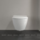 Унитаз подвесной Villeroy & Boch Subway 2.0 370x560 мм CeramicPlus без сиденья 5614R0R1