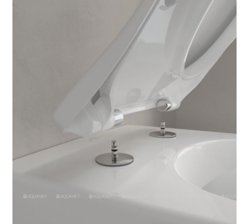 Унитаз подвесной Villeroy & Boch Subway 2.0 370x560 мм CeramicPlus без сиденья 5614R0R1