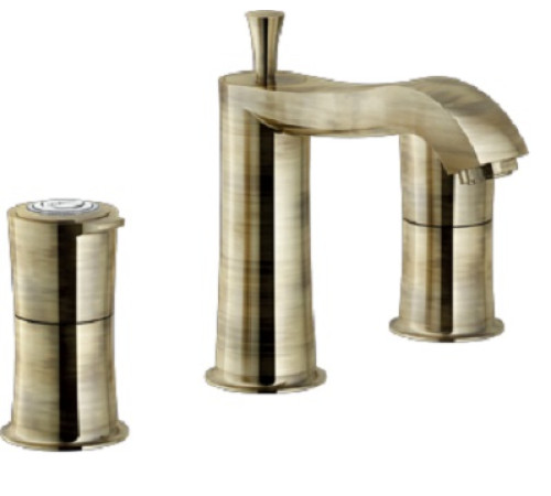 Смеситель для раковины TopZero Sofi на 3 отверстия бронза SI98211/1BR