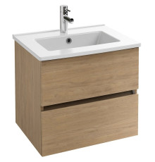 Тумба под раковину Jacob Delafon Tolbiac 60 см 2 ящика дуб давос натуральный EB2381-E75